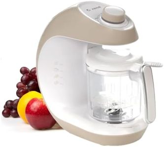 Jané Chefkiss, Robot Cuiseur Bébé, 7 en 1 Multifonction, Cuisson Vapeur, Stérilise, Réchauffe, Décongèle, Mixeur, Nettoyage Automatique