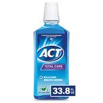ACT Total Care Anticavity Fluoride Mouthwash Icy Clean Mint By Act, 33.8 Fluid_Ounces,1 Count