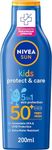 Utopian - Nivea Sun Kids Moisturizing Lotion Spf50, 200 Ml | For All Skin Types