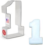 Number One #1 Cookie Cutter, 3.25" 