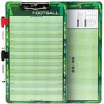 GoSports Football Coaches Boards - 2 Sided Premium Dry Erase Clipboards