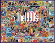 White Mountain Puzzles - The 1990s - 1,000 Piece Jigsaw Puzzle