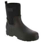 UGG Women's Droplet Mid Rain Boot, Black,7