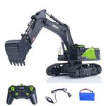 Toucan RC Hobby 1/14 Rc Excavator 593 Huina Model Car Battery 2.4G Remote Control 22Ch for Ages 15+