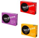 Vocalzone 3 Flavour Bundle | Sore Throat Relief Pastilles | Multi-Pack (3 x 24)