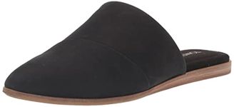 TOMS Women's Jade Loafer Flat, Black, 8