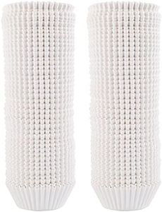 Tosnail 2000 Packs Standard Cupcake Liners Muffin Liner Muffin Wrappers Food Grade & Grease-Proof Paper Baking Cups - White