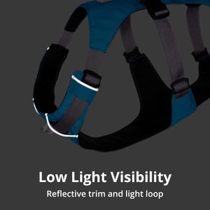 RUFFWEAR Flagline Dog Harness XS – Lightweight Grey Pet Vest