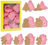 8 PCS Merry Christmas Cookie Cutter