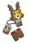 Patriot Holiday Reindeer 4 GB USB 2.0 Flash Drive PSF4GUSBXMASRD