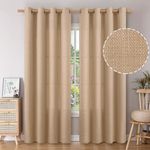 BGment Faux Linen Curtains for Livi