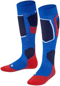 FALKE Kids' SK4 K KH, Blue (Olympic 6940), US 3-6 (9-12 years Ι 35-38)