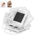 Blank Photo Frame Insert Fridge Magnets（20 Pack ）, 7.5 * 5.2 * 0.4cm, Photo Magnets Translucent Acrylic for Fridge for Small Photos - Gifts for Family & Friends