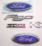 VDBB CAR Badge Emblem Monogram Logo Decals wrap Sticker Symbol 3D Compatible with FIGO KIT12