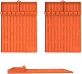 Silicone Grill Mat Accessories for Blackstone Outdoor Grill | Griddle Mat Tools Prep Trays with Drip Pad | Spatula Mat Side Shelf Mat Barbeque Grill Accessories | Food-Grade Silicone Griddle Mat
