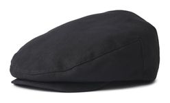 BRIXTON Hooligan Snap Cap Beret, Black, L