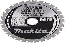 Makita B-33526 Specialized Blade for Cordless Saws 136x20x30T