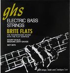 GHS 3070 Brite Flats short scale string set for electric bass