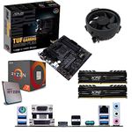 Components4All AMD Ryzen 7 5700G 3.8Ghz (Turbo 4.6Ghz) 8 Core 16 Thread CPU with Radeon Vega Graphics, ASUS TUF GAMING A520M-PLUS Motherboard & 16GB 3200Mhz DDR4 RAM Pre-Built Bundle