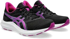Asics Women's JOLT 4 Sneaker, Black Bold Magenta, 5 UK