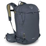 Osprey Women's Sopris 30 Ski and Snowboard Backpack, Tungsten Grey, One Size