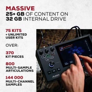 Alesis Strata Club Electric Drum Kit – Digital Drum Set for Beginners