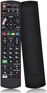 Ersatz Universalfernbedienung Panasonic Fernbedienung für Panasonic LCD LED 3D HD Smart TV mit 3 hortcut-Tasten - Keine Einrichtung erforderlich