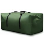 Moutosne Christmas Tree Storage Bag Fits 9-12 ft Tall Christmas Tree, Outdoor Patio Cushion Storage Bag 420D Oxford Waterproof Extra Large with Zipper and Handles 68x30x20 Inches