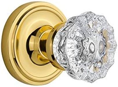 Nostalgic Warehouse Classic Rosette with Crystal Door Knob