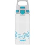 SIGG - Tritan Renew Water Bottle - Total Clear ONE MyPlanet Aqua - Suitable For Carbonated Beverages - Dishwasher Safe - With Fruit Strainer - Leakproof - Lightweight - BPA Free - Aqua - 0.75L