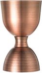 Barfly M37006ACP Heavy-Duty Straight Rim Bell Jigger, 1 oz x 2 oz, Antique Copper