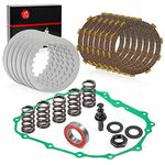 Clutch Kit and Heavy Duty Springs Clutch Lifter Pin Bearing Kit For Honda 400EX 400X TRX400EX TRX400X 1999-2014