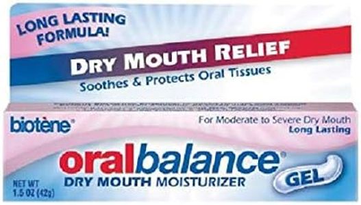 Biotene Oral Balance, Dry Mouth Moisturizing Gel 1.5 oz (Pack of 4)