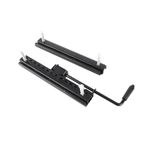 2PCS Seat Slider Track Strong Strength Adjustable Seat Sliding Fit For Go Kart Four Wheel Off Road ATV UTV