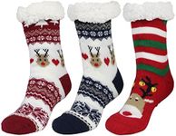 Sooneeya Slipper Socks Non Slip wit