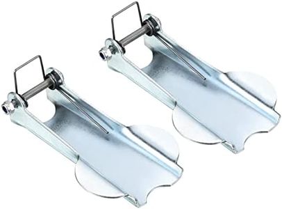 PATIKIL 4.4 Inch Hook Safety Latch Kit, 2 Pack Metal Towing Receiver Hitch Replacement for Clevis Hook Trailer, Silver