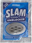 Kilrock SLAM - Sink and Plughole Bathroom Drain Unblocker - Multi-Pack x12 - Dissolves Grease, Fat & Food - For Smelly Drains