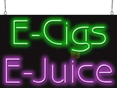 E-Cigs E-Juice Neon Sign
