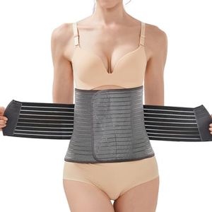 Trendyline Postpartum Belly Band for Women: Abdominal Binder Wrap Recovery Girdle Belt for C Section - Post Partum Waist Support Belt Compression for Post Surgery Tummy Tuck