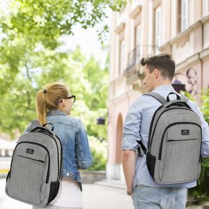 MATEIN 15.6" Travel Laptop Backpack – Grey