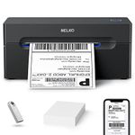 Nelko Bluetooth Thermal Label Printer, Wireless 4x6 Shipping Label Printer for Small Business, Support Android, iPhone and Windows, Widely Used for Amazon, Ebay, Shopify, Etsy, USPS 1 pack