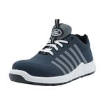Allen Cooper ACF-11719 Safety Work Shoes – Sporty Design, Composite Toe Cap, PU-D.D Sole, Coated Fabric Upper – Lightweight & Protective (Multi Color, UK Footwear Size System, Adult, Men, Numeric, Medium, 11)