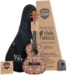 KALA, 4-String Ukulele, Right, Mahogany & White LTP-MH