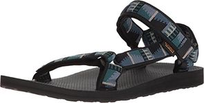 Teva Men's Original Universal Sports and Outdoor Lifestyle Sandal, Blue (Peaks Black), 11 UK (45.5 EU)