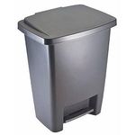 Rubbermaid 31.2L Step on Wastebasket (FG284187CYLND)