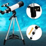Beginners Telescope for Kids Moon Star Astronomical Refracting Telescope 70mm 