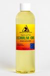 Echium Seed Oil Refined Organic Carrier Cold Pressed Natural Fresh 100% Pure 4 oz, 118 ml