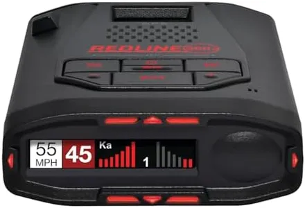 Escort Redline 360c Plug and Play Radar Detector - Extreme Range, Rapid Response Times, Full Stealth, 360 Degree Awareness, Advanced Filtering, Built-in WiFi, Apple CarPlay & Android Auto Compatible