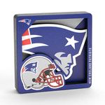 YouTheFan NFL New England Patriots 3D Logo Series Magnets