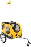 M-Wave Pet Bicycle Trailer - Yellow